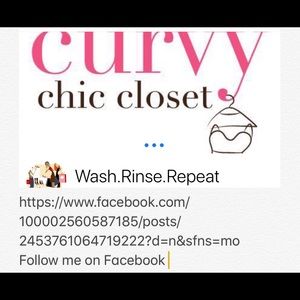 Follow me on Facebook-Wash.Rinse.Repeat